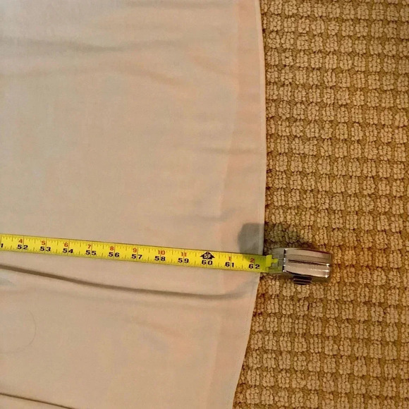 BCBG MAXAZRIA Floor Length "Oatmeal" Colored Dress Size M NWT - Picture 5 of 10